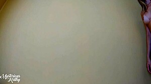 Mysteriouskathy's Intimate Video Of Changing Panties And Displaying Her Natural Brazilian Full Ass On Red