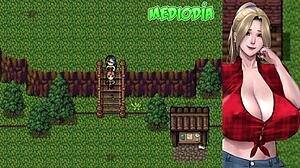 trapped in sexual camp with busty girls 😱