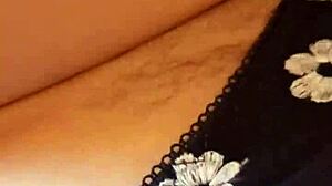 Watch Gretala peek at her hairy pussy in that thong! Is she teasing you?