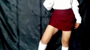 Mexican schoolgirls slammed hard with internal cumshots in real homemade.