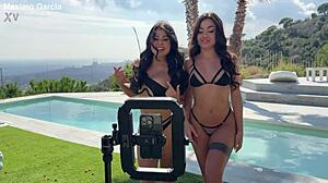 Hot kitchen fuck with slutty wife in cowgirl and doggystyle, ending in creampie?