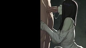 Sadako aka Succdikko Hunts You After 7 Days with Deepthroat Action?