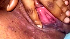 Her big clit and wet pussy spreading wide