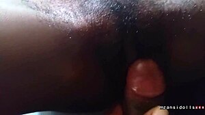 18-Year-Old Ebony GETTING FUCKED Hard in Slums!