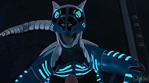 5 Furry Beasts Dive Into Wild Anal Action With Big Ass! Blowjob Frenzy Included!