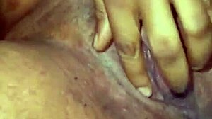 Her big clit and wet pussy spreading wide