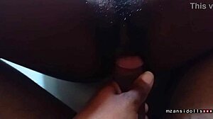 18-Year-Old Ebony GETTING FUCKED Hard in Slums!