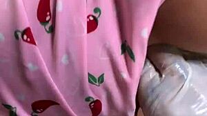 Perverted stepdad interrupts stepdaughter’s solo play with a sex toy for anal fun. Things get wild fast.