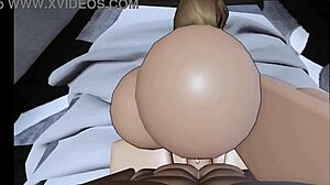 Hot blonde desired adventure and found it