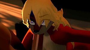 5 Furry Beasts Dive Into Wild Anal Action With Big Ass! Blowjob Frenzy Included!