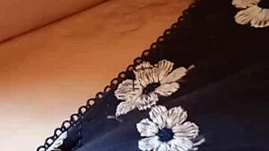 Watch Gretala peek at her hairy pussy in that thong! Is she teasing you?