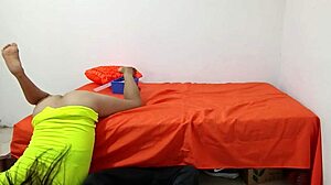 Hey, check this brazen woman showing off uncensored in lingerie!