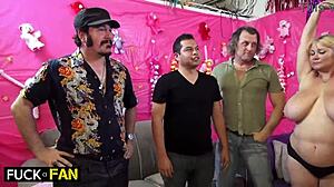 Samantha and Nikki Siri in Chubby Handjob Action!