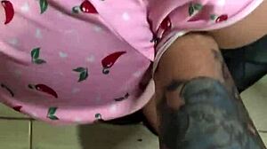 Perverted stepdad interrupts stepdaughter’s solo play with a sex toy for anal fun. Things get wild fast.