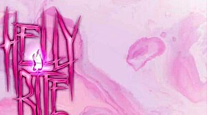 Tattooed solo girl uses dildo for tight anal in shower