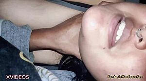 Getting hot watching best friend's huge tits on TikTok