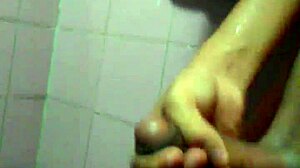 young girl masturbating solo in her room