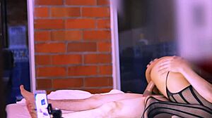 cuñada y compañero de universidad de hermana en apartamento, cheating tight