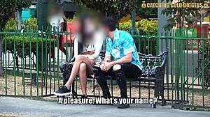 sexy latina slut tricked into hard fucking session with raw action