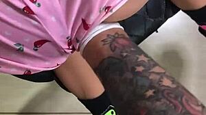 Perverted stepdad interrupts stepdaughter’s solo play with a sex toy for anal fun. Things get wild fast.