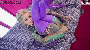 Alternative Anal Slut Stuffed with Big Cock and Cum on Face