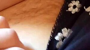 Watch Gretala peek at her hairy pussy in that thong! Is she teasing you?