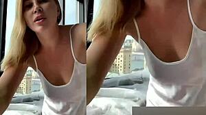 Mature Couple's Light Spanking Session On Her Ass