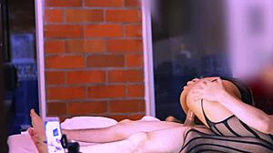 cuñada y compañero de universidad de hermana en apartamento, cheating tight