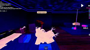 Entering The Freaky Room In Roblox