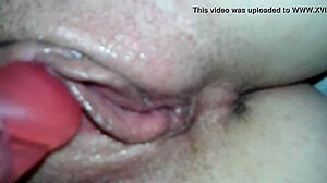 Joice Pussy Orgasm Vibrator Cum!