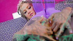 Alternative Anal Slut Stuffed with Big Cock and Cum on Face