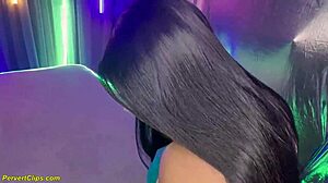 Oiled BBW Nympho, How Does It Feel Getting Ass Fisted First Time?