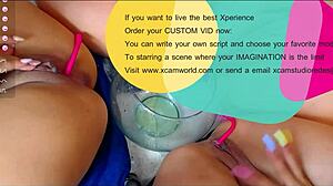 Lucy Licks And Fingers Latina Pussies To Squirt