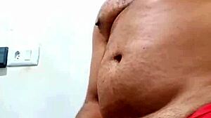 Yuri Gaucho Strokes His Huge Cock for a Big Cumload