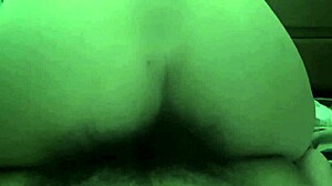 Fucking girlfriend's friend anal while son sleeps