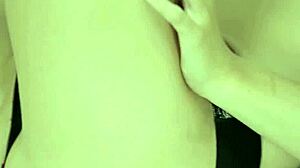 yummy teen rubs her wet pussy with fingers