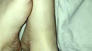 gretala SHOWS OFF her NATURAL BARE FEET without polish in a FETISH VIDEO