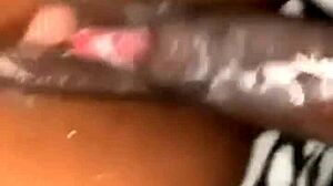 Are you creaming on my dick in missionary with that oiled ebony body?