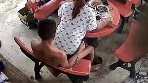 Black Milf and Teen Girl in Hardcore Blowjob and Sex Session, What a Mess They Made