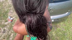 we take hot latinas to fuck in the woods