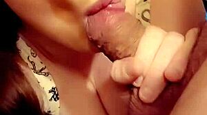 redhead milf sucks hard cock with passion and enthusiasm