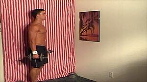 18-Year-Old Reese Rideout Working Out Intensely