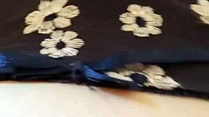 Watch Gretala peek at her hairy pussy in that thong! Is she teasing you?