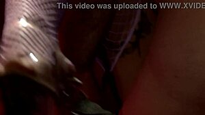 striptease leads to blowjob and cum in vip room