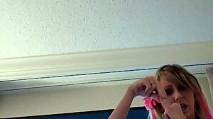 Humiliating moment realizing your tiny penis in femdom POV session