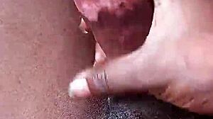 black dick stroking hard solo masturbation
