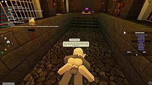 blonde slut deepthroats and shakes ass in doggystyle anal fucking