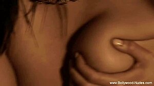 Dirty Indian Girl Teases with Erotic Dance in Nude Moment