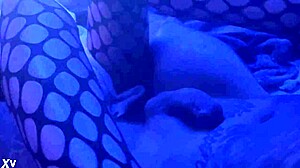 Want to feel my sexy feet in nylons giving a footjob?