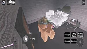 Roblox guy hooks up with cute girl